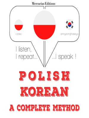 cover image of Polish-Korean: a complete method